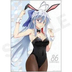 86 -Eighty Six- Anime Black Bunny Lena A3-Size Clear Poster