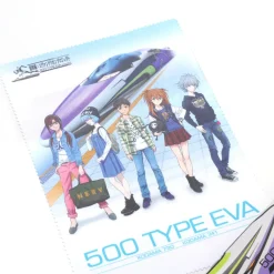 500 Type Eva Bullet Train Glasses Case & Cloth Set