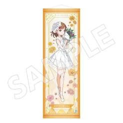 A Certain Magical Index 20th Anniversary Big Tapestry White Dress Ver. Mikoto Misaka