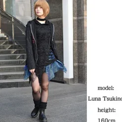 ACDC RAG Asymmetrical Spider Skirt