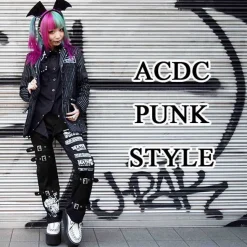 ACDC RAG Bat Bondage Pants