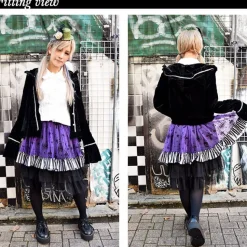 ACDC RAG Chandelier & Piano Tulle Skirt