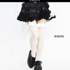 ACDC RAG Fishnet & Ribbon Stockings