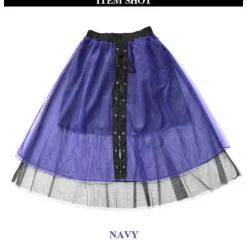 ACDC RAG Lace Layered Long Skirt