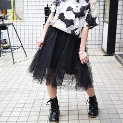 ACDC RAG Long Pannier Skirt