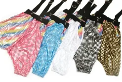 ACDC RAG Metallic Assymetrical 3/4 Sarouel Pants