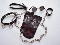 ACDC RAG Punk Samurai Socks