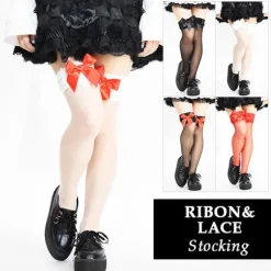 ACDC RAG Ribbon & Lace Stockings