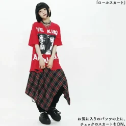 ACDC RAG Roll Skirt