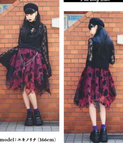 ACDC RAG Skull Long Skirt