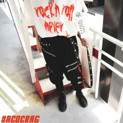 ACDC RAG Suspender Jogger Pants