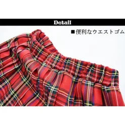 ACDC RAG Tartan Checkered Pleated Skirt