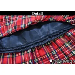 ACDC RAG Tartan Checkered Pleated Skirt