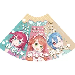 AiScReam Presents TOPPING LIVE Come See Me Before I Melt ♡♡♡ Soft Mini Megaphone