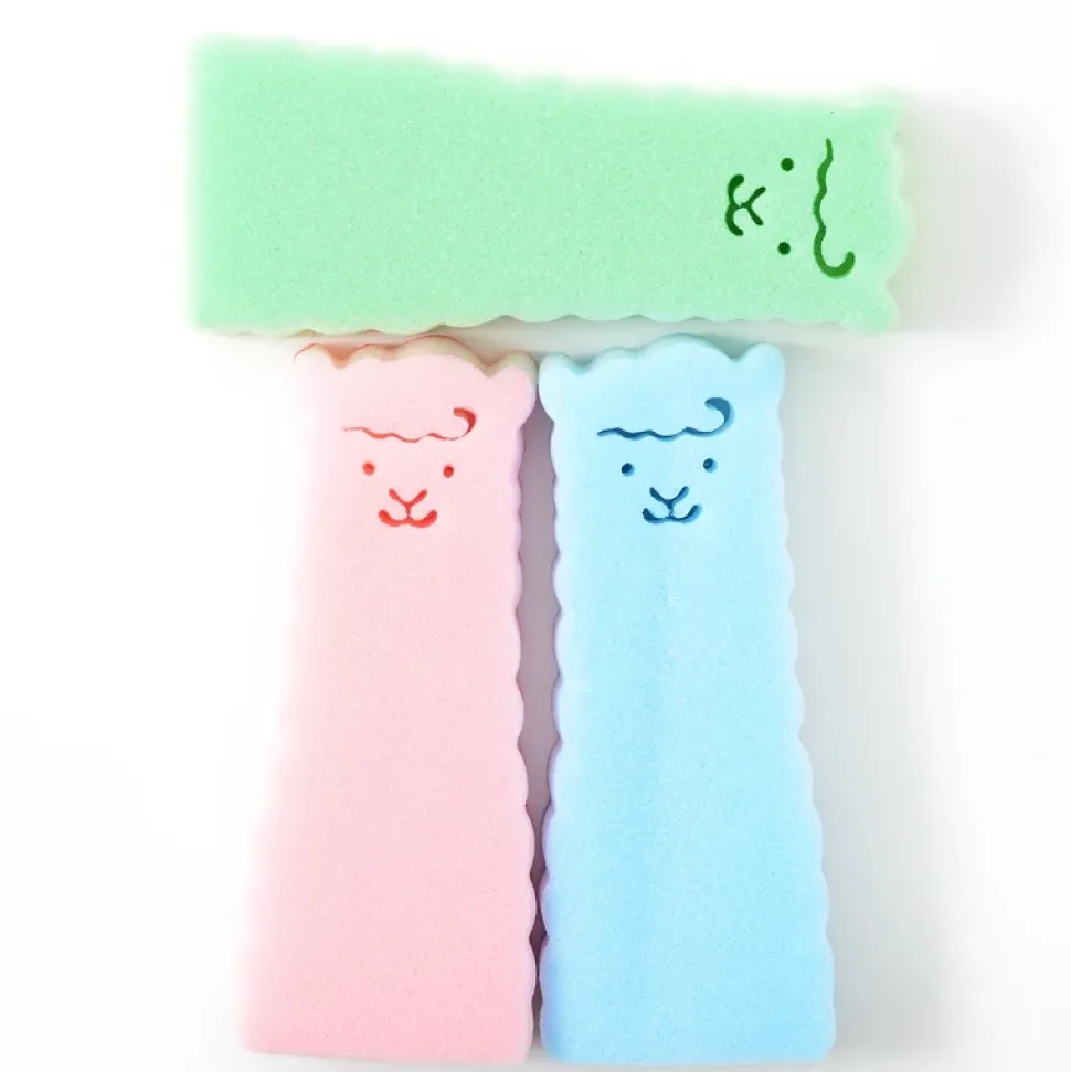 Alpaca Long Sponges (3-Color Set)