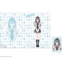Alya Sometimes Hides Her Feelings in Russian A4 Clear File Set w/ Mini Photograph-style Illustration