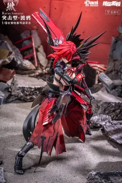 Animester Wolf-Mastiff Force Karasu Samurai 1/9 Scale Figure