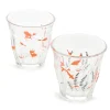 Aquatic Rimmed Glassware
