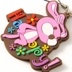 ARSMAGNA Con-chan Happy Rubber Strap