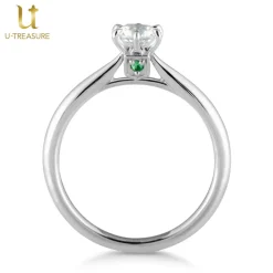 Attack on Titan Levi Solitaire Ring