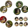 Attack on Titan Pin Badge Set