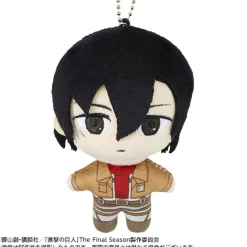 Attack on Titan Pokecco Mascot Plushie Mikasa