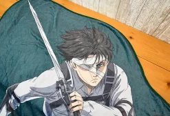 Attack on Titan Wounded Levi Blanket