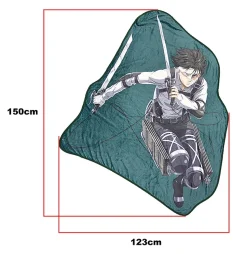 Attack on Titan Wounded Levi Blanket