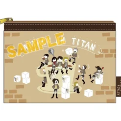 Attack on Titan Yuru Palette Ver. Clear Pouch