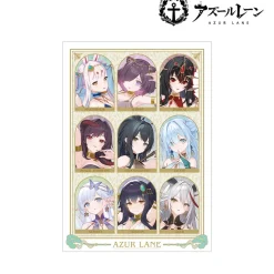 Azur Lane A3-Size Matte Effect Poster Group: Dancer Ver.