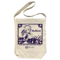 Azur Lane Belfast Shoulder Tote Bag Natural