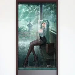 Azur Lane Japanese Curtains Littorio: Sitting in the Rain Ver.