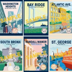 Banana Fish NYC Postcard Set