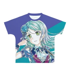 BanG Dream! Girls Band Party! Sayo Hikawa Ani-Art Unisex Full Graphic T-Shirt Vol. 4