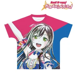 BanG Dream! Girls Band Party! Tae Hanazono Ani-Art Unisex Full Graphic T-Shirt Vol. 4
