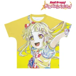 BanG Dream! Girls Band Party! Kokoro Tsurumaki Ani-Art Unisex Full Graphic T-Shirt Vol. 4