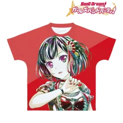 BanG Dream! Girls Band Party! Ran Mitake Ani-Art Unisex Full Graphic T-Shirt Vol. 4