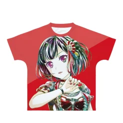 BanG Dream! Girls Band Party! Ran Mitake Ani-Art Unisex Full Graphic T-Shirt Vol. 4