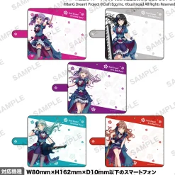 BanG Dream! Girls Band Party! 2022 Ver. Roselia Notebook-Style Smartphone Case L Vol. 2