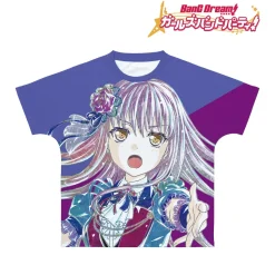 BanG Dream! Girls Band Party! Yukina Minato Ani-Art Unisex Full Graphic T-Shirt Vol. 4