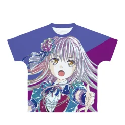 BanG Dream! Girls Band Party! Yukina Minato Ani-Art Unisex Full Graphic T-Shirt Vol. 4