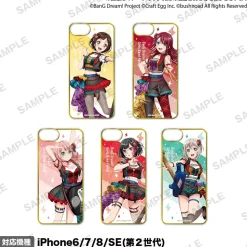 BanG Dream! Girls Band Party! 2022 Ver. Afterglow iPhone 6/7/8/SE2 Smartphone Case Vol. 2