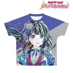 BanG Dream! Girls Band Party! Rinko Shirokane Ani-Art Unisex Full Graphic T-Shirt Vol. 4