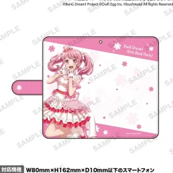 BanG Dream! Girls Band Party! 2022 Ver. Pastel＊Palettes Notebook-Style Smartphone Case L Vol. 2