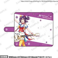 BanG Dream! Girls Band Party! 2022 Ver. Hello Happy World! Notebook-Style Smartphone Case L Vol. 2