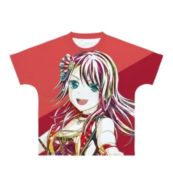 BanG Dream! Girls Band Party! Tomoe Udagawa Ani-Art Unisex Full Graphic T-Shirt Vol. 4