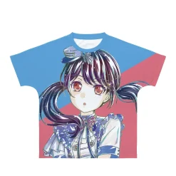 BanG Dream! Girls Band Party! Tsukushi Futaba Ani-Art Unisex Full Graphic T-Shirt Vol. 4
