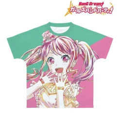 BanG Dream! Girls Band Party! Aya Maruyama Ani-Art Unisex Full Graphic T-Shirt Vol. 4