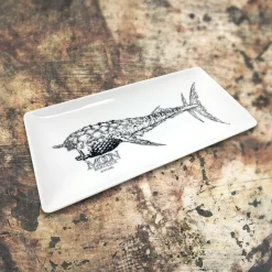 BAROQUE Moon Fish Plate