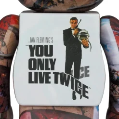 BE＠RBRICK 007 You Only Live Twice 100％ & 400％